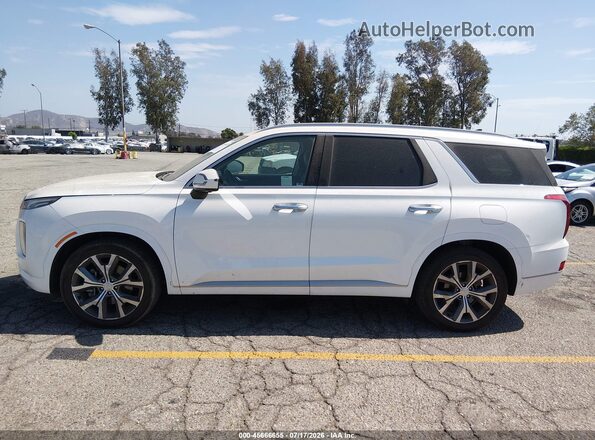 KM8R54HE4MU200406 2021 HYUNDAI PALISADE Белый Панорамный вид салона 360°
