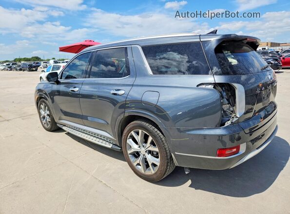 KM8R54HE4MU222339 2021 HYUNDAI PALISADE Серый Задняя левая четверть