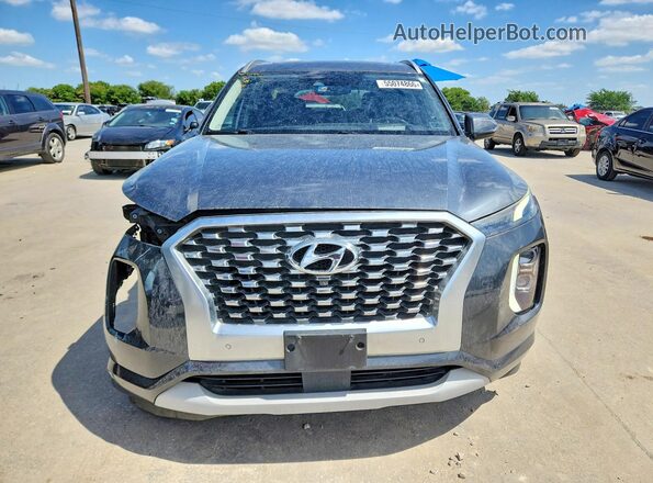 KM8R54HE4MU222339 2021 HYUNDAI PALISADE Серый Вид спереди