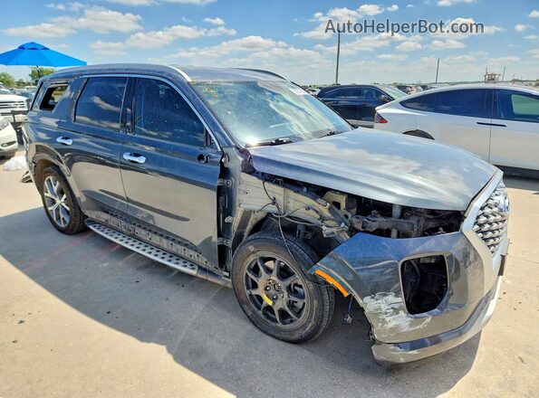KM8R54HE4MU222339 2021 HYUNDAI PALISADE Серый Передняя правая четверть