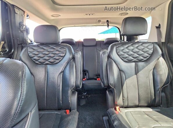 KM8R54HE4MU222339 2021 HYUNDAI PALISADE Серый Вид задних сидений