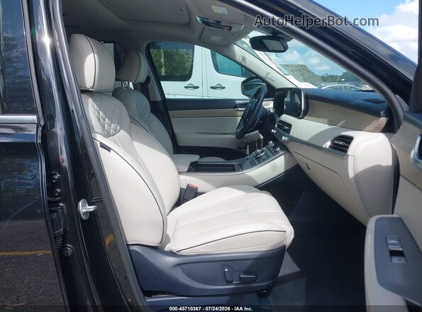KM8R54HE4NU415625 2022 HYUNDAI PALISADE Black წინა სალონის ხედი