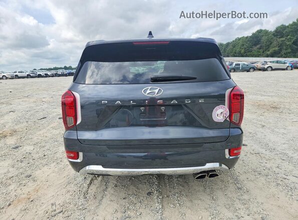 KM8R54HE5LU071672 2020 HYUNDAI PALISADE Gray Հետևի տեսք