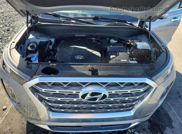 KM8R54HE5LU072806 2020 HYUNDAI PALISADE Silver Вид підкапотного простору