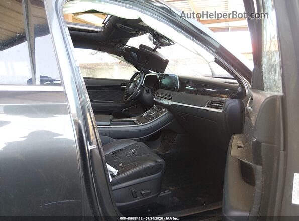 KM8R54HE6LU068747 2020 HYUNDAI PALISADE Gray Вид салону спереду