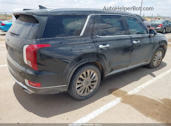 KM8R54HE7LU078090 2020 HYUNDAI PALISADE Black Задня права чверть