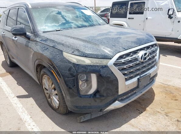 KM8R54HE7LU078090 2020 HYUNDAI PALISADE Black Вид спереду