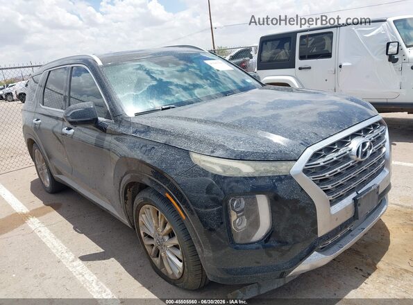 KM8R54HE7LU078090 2020 HYUNDAI PALISADE Black Вид задньої частини салону
