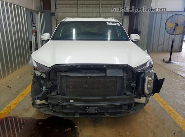 KM8R54HE7LU158117 2020 HYUNDAI PALISADE White წინა ხედი