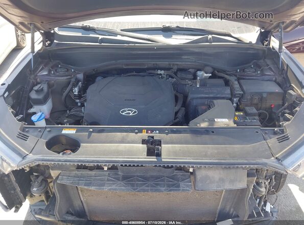 KM8R54HE7MU225686 2021 HYUNDAI PALISADE Burgundy უკანა ხედი
