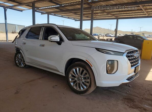 KM8R54HE8LU034714 2020 HYUNDAI PALISADE White Առջևի աջ