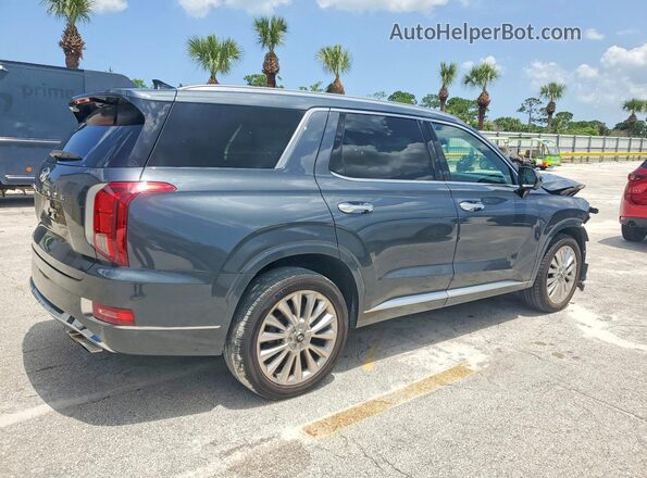 KM8R54HEXLU133051 2020 HYUNDAI PALISADE Gray Задня права чверть