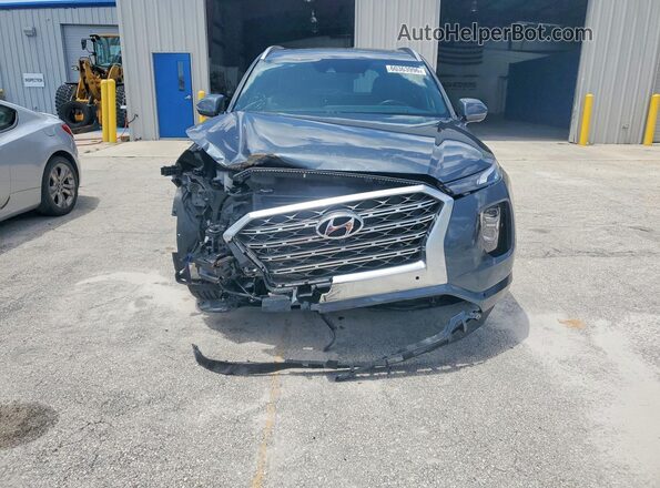 KM8R54HEXLU133051 2020 HYUNDAI PALISADE Gray Вид спереду