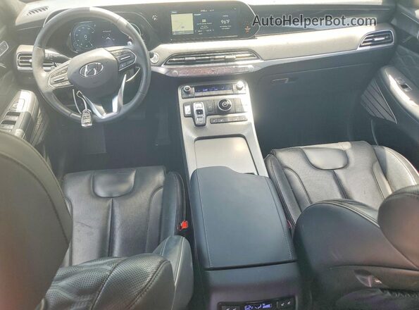 KM8R54HEXLU133051 2020 HYUNDAI PALISADE Gray Вид панелі приладів