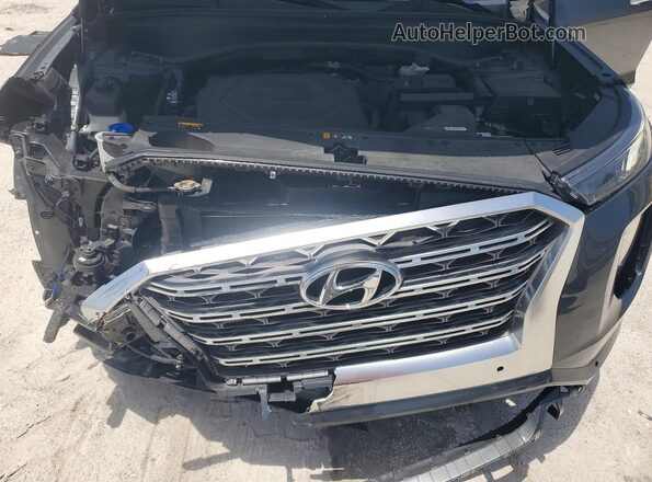 KM8R54HEXLU133051 2020 HYUNDAI PALISADE Gray Вид підкапотного простору