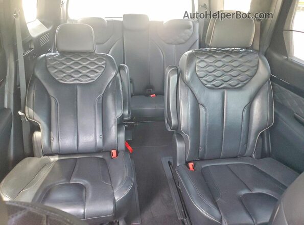 KM8R54HEXLU133051 2020 HYUNDAI PALISADE Gray Вид задніх сидінь