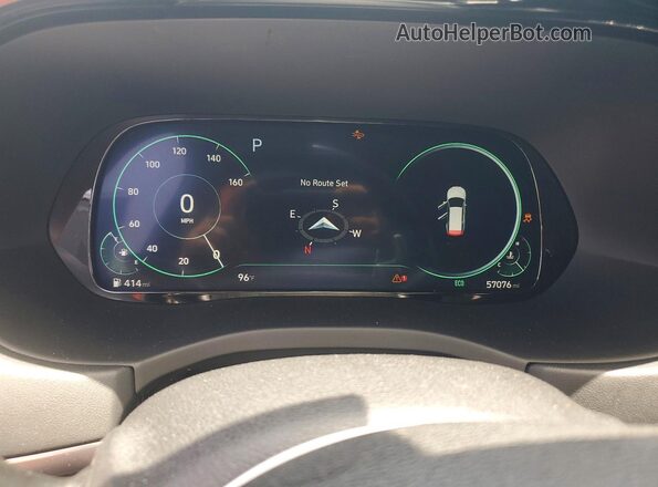 KM8R54HEXLU133051 2020 HYUNDAI PALISADE Gray Вид щитка приладів