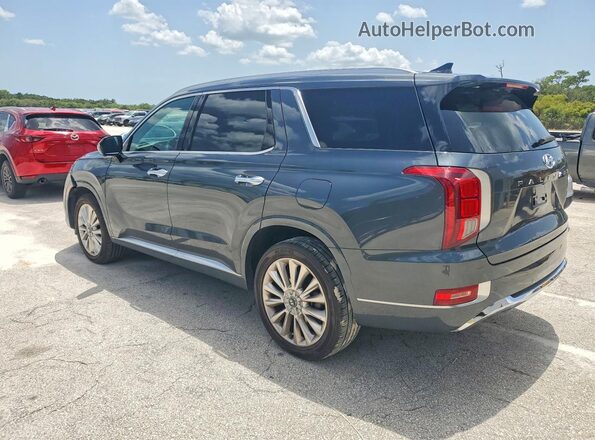 KM8R54HEXLU133051 2020 HYUNDAI PALISADE Gray Задня ліва чверть