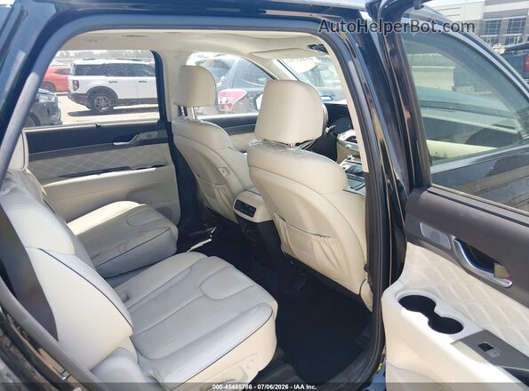 KM8R54HEXLU156992 2020 HYUNDAI PALISADE Black VIN sticker view