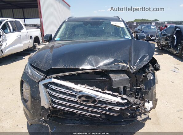 KM8R54HEXLU156992 2020 HYUNDAI PALISADE Black Front view