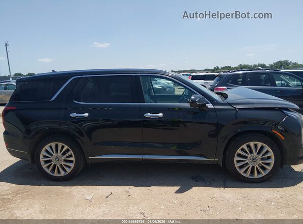KM8R54HEXLU156992 2020 HYUNDAI PALISADE Black Rear interior view
