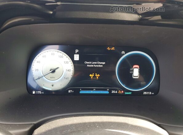 KM8R5DGE0RU726878 2024 HYUNDAI PALISADE Серебряный Вид щитка приборов