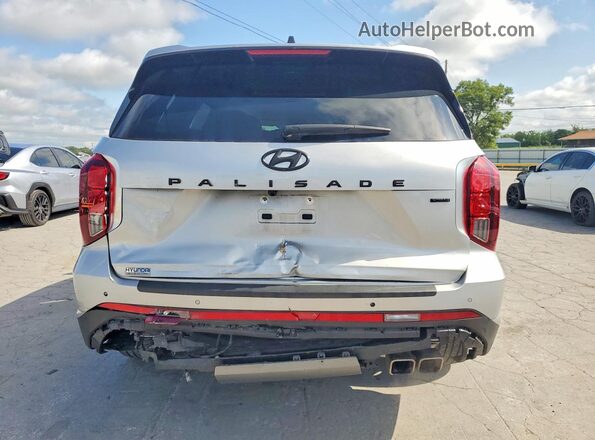 KM8R5DGE0RU726878 2024 HYUNDAI PALISADE Серебряный Вид сзади