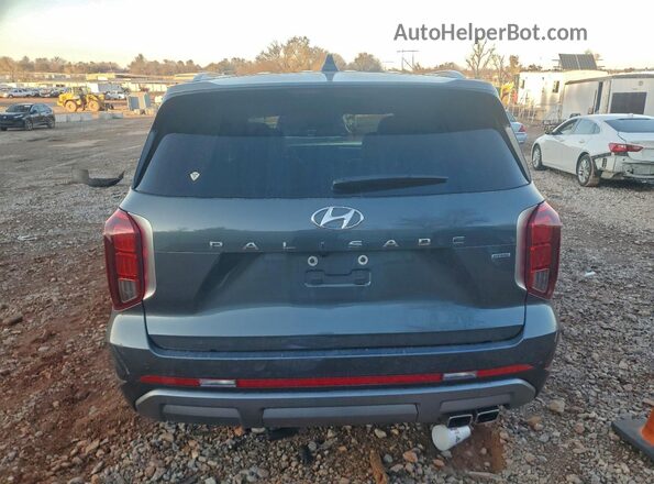 KM8R5DGE3PU640235 2023 HYUNDAI PALISADE Silver Rear view