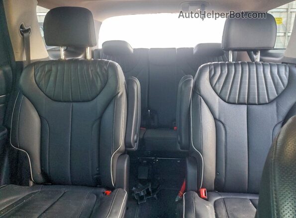 KM8R5DGE3PU640235 2023 HYUNDAI PALISADE Silver Rear seats view