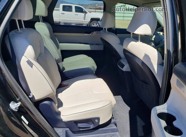 KM8R5DGE4PU510061 2023 HYUNDAI PALISADE Черный Вид задней части салона