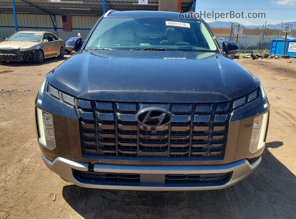 KM8R5DGE4PU510061 2023 HYUNDAI PALISADE Черный Вид спереди
