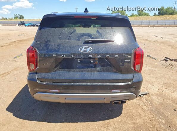 KM8R5DGE4PU510061 2023 HYUNDAI PALISADE Черный Вид сзади