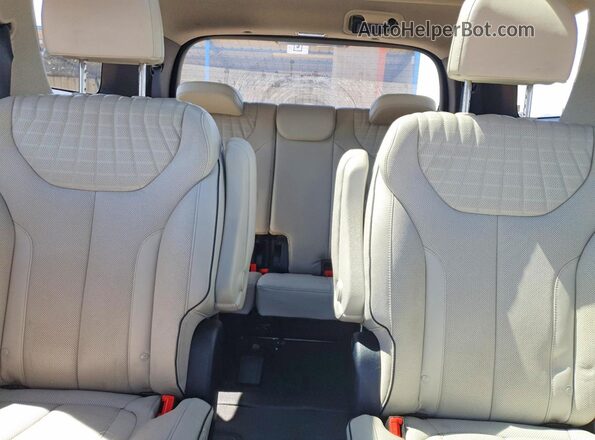 KM8R5DGE4PU510061 2023 HYUNDAI PALISADE Черный Вид задних сидений
