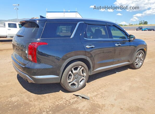 KM8R5DGE4PU510061 2023 HYUNDAI PALISADE Черный Задняя правая четверть