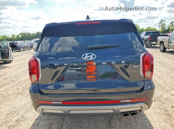 KM8R5DGE4PU618356 2023 HYUNDAI PALISADE Black Вид ззаду
