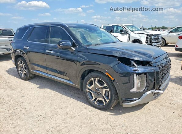 KM8R5DGE4PU618356 2023 HYUNDAI PALISADE Black Передня права чверть