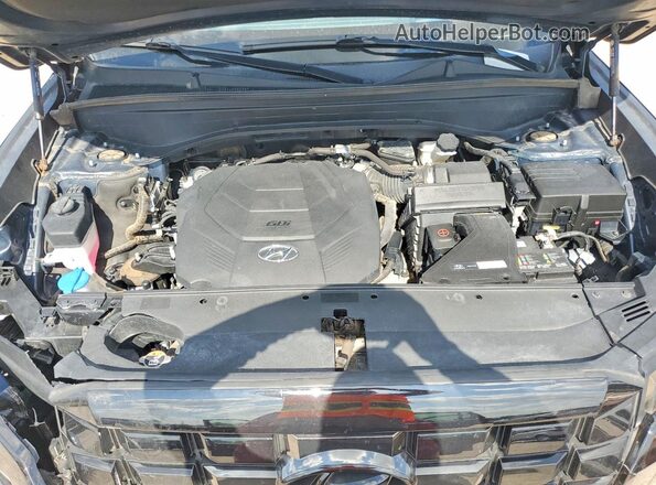 KM8R5DGE4PU618356 2023 HYUNDAI PALISADE Black Вид підкапотного простору
