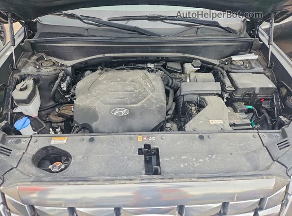KM8R5DGE5PU595802 2023 HYUNDAI PALISADE Black Widok komory silnika