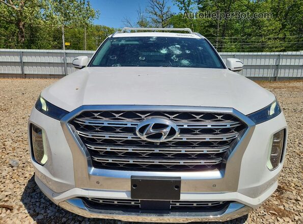 KM8R5DHE0LU084796 2020 HYUNDAI PALISADE White Widok z przodu