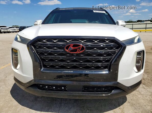 KM8R5DHE0LU108546 2020 HYUNDAI PALISADE White Vista frontal