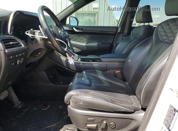 KM8R5DHE0LU108546 2020 HYUNDAI PALISADE White Vista interior delantera