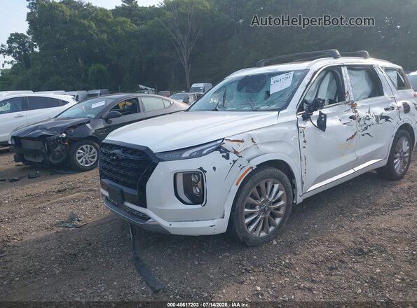 KM8R5DHE0LU134273 2020 HYUNDAI PALISADE White Front left