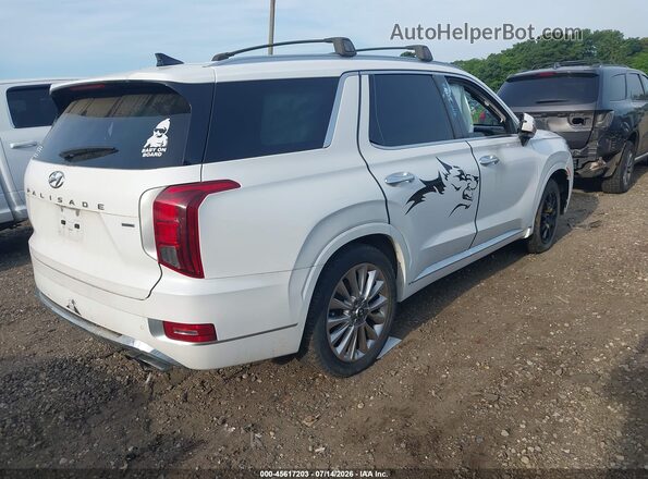 KM8R5DHE0LU134273 2020 HYUNDAI PALISADE White Rear right