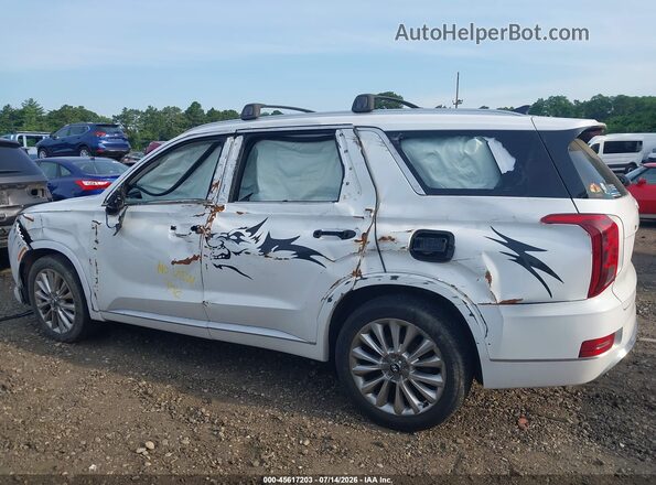 KM8R5DHE0LU134273 2020 HYUNDAI PALISADE White Rear interior view