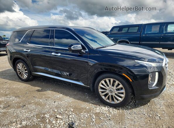 KM8R5DHE0LU165961 2020 HYUNDAI PALISADE Black Delantero derecho