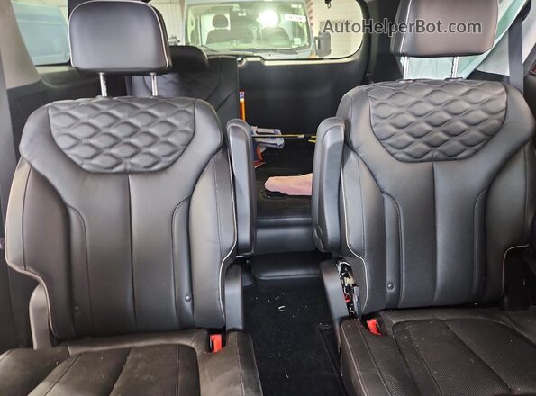 KM8R5DHE0MU196614 2021 HYUNDAI PALISADE Purple უკანა სავარძლების ხედი
