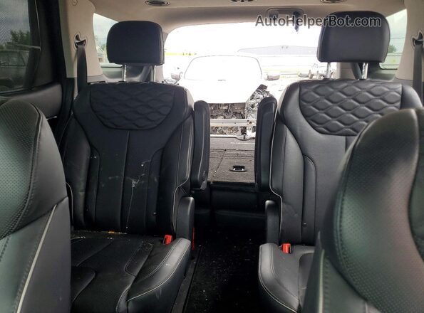 KM8R5DHE0NU394739 2022 HYUNDAI PALISADE Teal Вид задніх сидінь