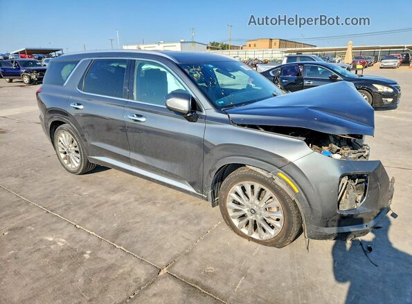 KM8R5DHE1LU086217 2020 HYUNDAI PALISADE Gray წინა მარჯვენა