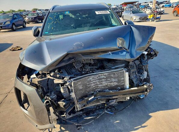 KM8R5DHE1LU086217 2020 HYUNDAI PALISADE Gray წინა ხედი