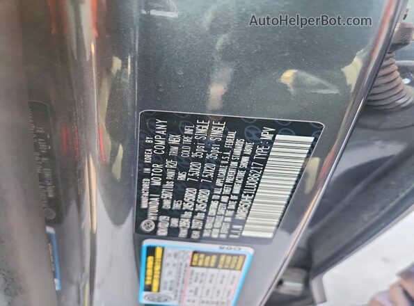 KM8R5DHE1LU086217 2020 HYUNDAI PALISADE Gray VIN კოდის სტიკერის ხედი